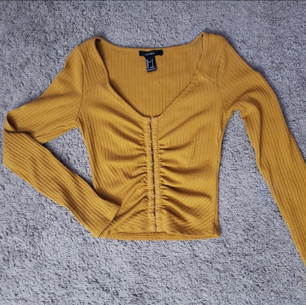 Forever 21 Corset Top Size Small